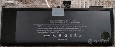 Batteria A1382 per Macbook Pro 15 inch A1286