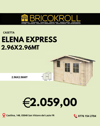 casetta di legno