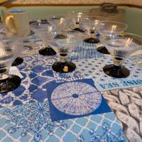 servito da macedonia di cristallo