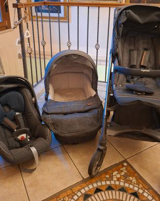 trio inglesina denim
