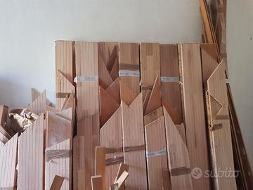 Parquet in listoni di rovere + battiscopa