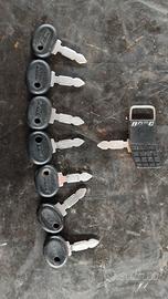 Chiavi trattore marchiate Fiat