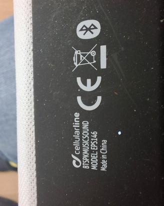 Cassa Bluetooth Cellularline MusicSound
