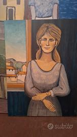 Quadro olio su tela