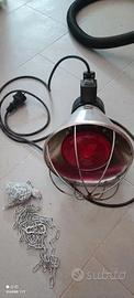  Lampada a Infrarossi Riscaldante 250W + 1 Lamp