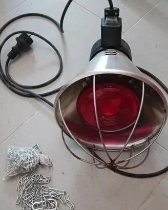  Lampada a Infrarossi Riscaldante 250W + 1 Lamp
