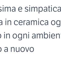 Mucca in ceramica