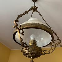 Lampadario vintage cucina taverna