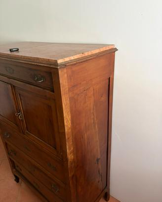 Cassettiera mobile secretaire antico 800
