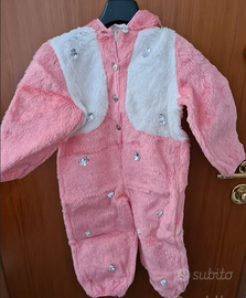 Vestito carnevale bimba 1-2 anni