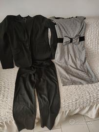 completo  giacca pantalone e tubino 