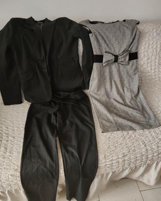 completo  giacca pantalone e tubino 
