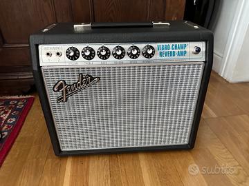 Fender 68 Custom Vibrochamp Reverb nuovo + switch