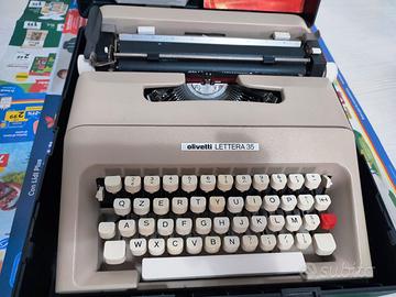 OLIVETTI MACCHINA DA SCRIVERE LETTERA 35