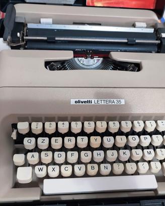 OLIVETTI MACCHINA DA SCRIVERE LETTERA 35