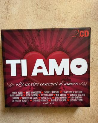 Doppio CD Ti Amo Le nostre canzoni d'amore