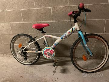 Bici btwin mistigirl 3 decathlon 20 pollici