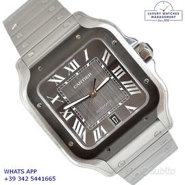 Cartier Santos WSSA0037 Large De Cartier XL grey