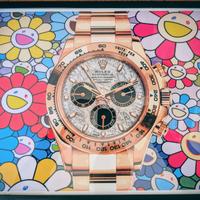 Quadro Death NYC - mod. Rolex Daytona