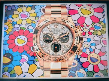 Quadro Death NYC - mod. Rolex Daytona