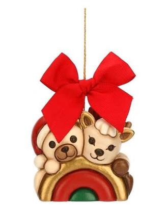 thun addobbo teddy e  Renna Su Arcobaleno 