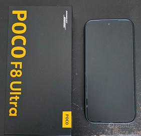 Smartphone Poco F8 Ultra 512GB nuovo mai usato