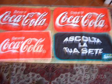4 tovagliette COCA COLA miste