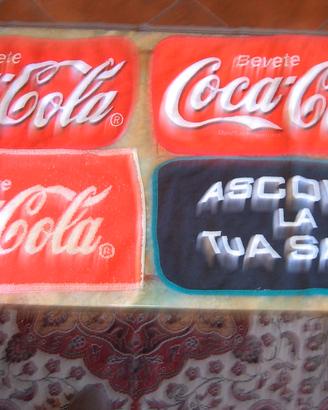 4 tovagliette COCA COLA miste