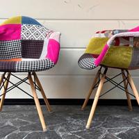 2 sedie patchwork