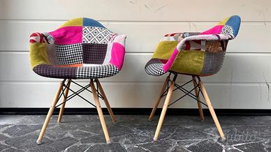 2 sedie patchwork