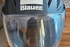 Casco jet Blauer bratt