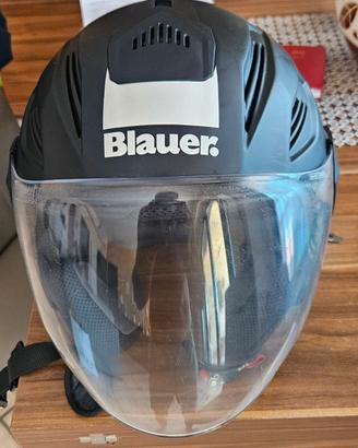 Casco jet Blauer bratt