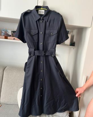 Miu Miu trench blu navy- nuovo mai indossato tg 38