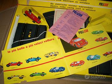 Policar Aps pista slot car 1:32 vintage '60 rara