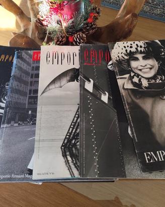 Riviste fotografiche Emporio Armani  