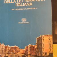 storia della letteratura italiana Ferroni