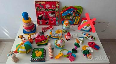 Lotto giochi prima infanzia 0-24 mesi