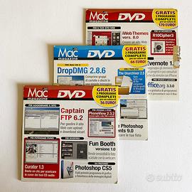 Lotto 3 DVD Mac Magazine Rivista n022 n028 n030