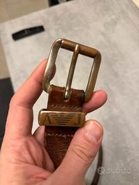 Cintura da uomo vera pelle Armani - 90/105
