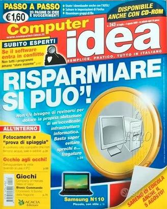 Collezione Rivista COMPUTER IDEA dal 2001 al 2009