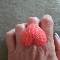 Anello cuore e fiore