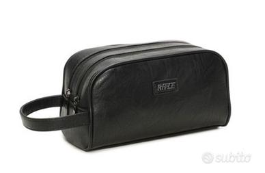 RIFLE - Pochette nera da uomo