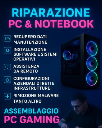 ASSEMBLAGGIO E RIPARAZIONE PC