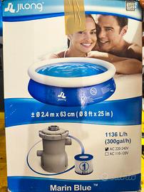 piscina circolare autoportante