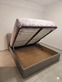 letto matrimoniale con contenitore 