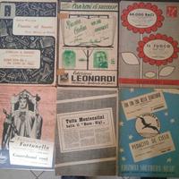 SPARTITI - MUSICA LEGGERA E ITALIANA 4° GRUPPO