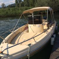  barca  motore e carello stradale 