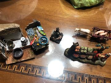 Banchi per presepe landi