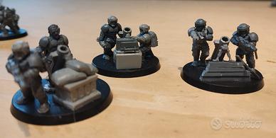 Squadra Armi Pesanti con mortaio