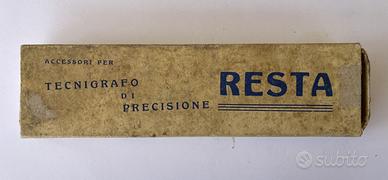 SCATOLA ACCESSORI PER TECNIGRAFO RESTA ANNI 1960